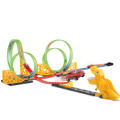 DWI Dowellin Pull Back Racing Car Track Kit Kids Toys Dinosaur Track Set for Kids